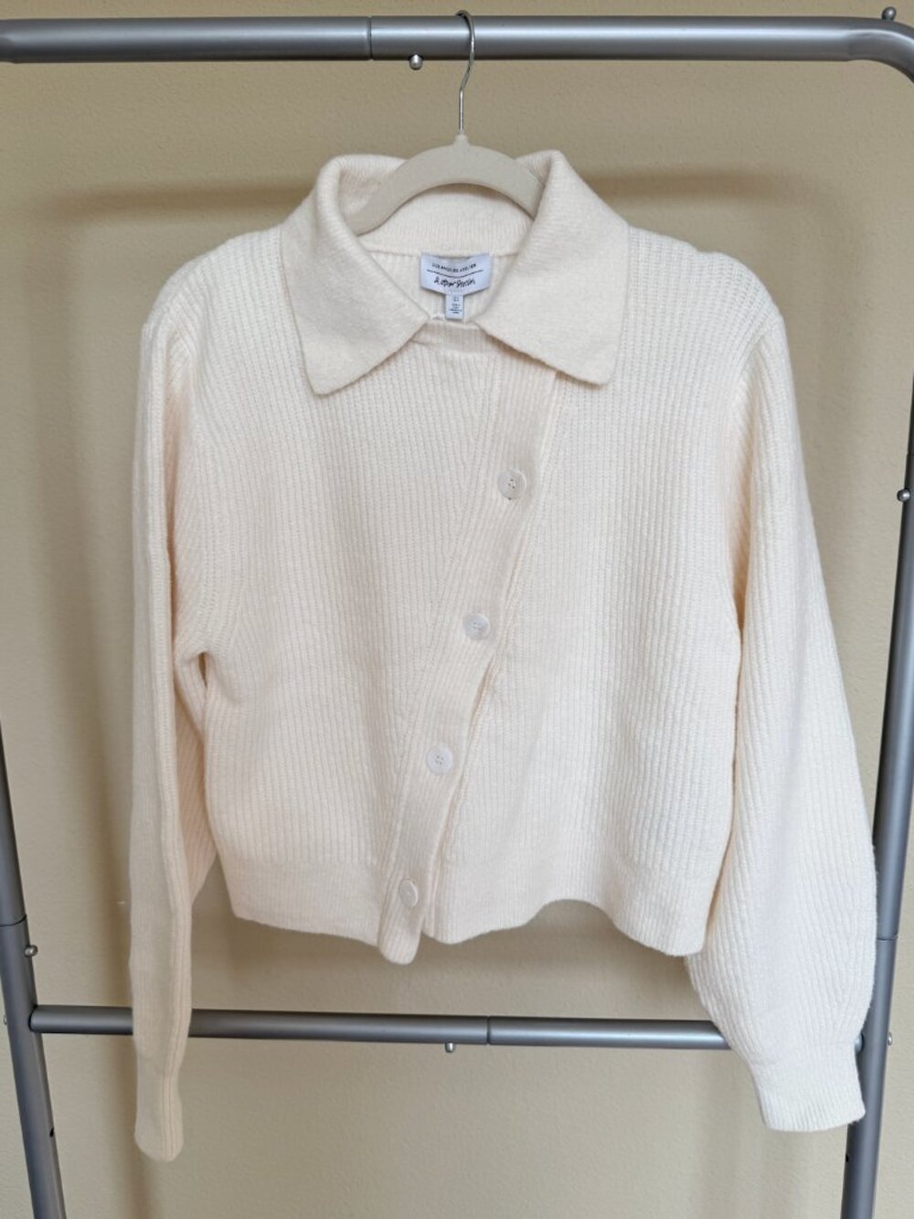 & Other Stories Asymmetric Cardigan - Size S, NWT - Picture 5 of 9